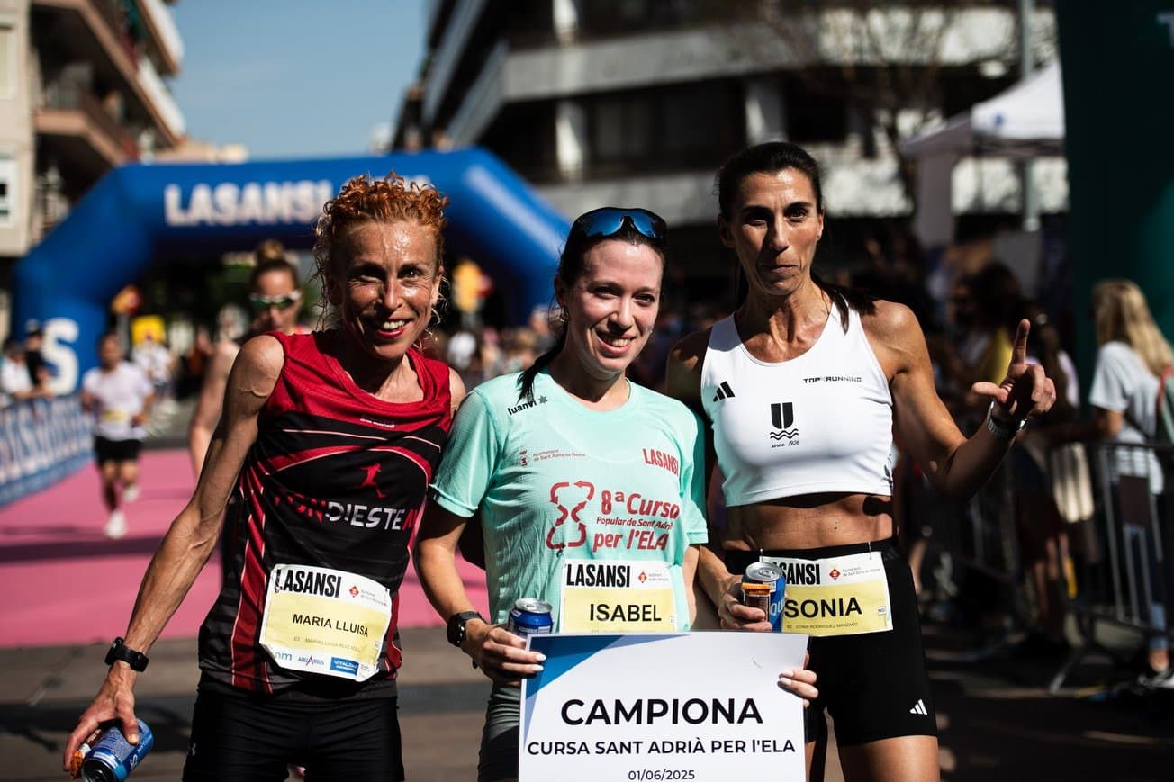 Img - Resultados de la 8a cursa benèfica per l’ELA a Sant Adrià de Besòs