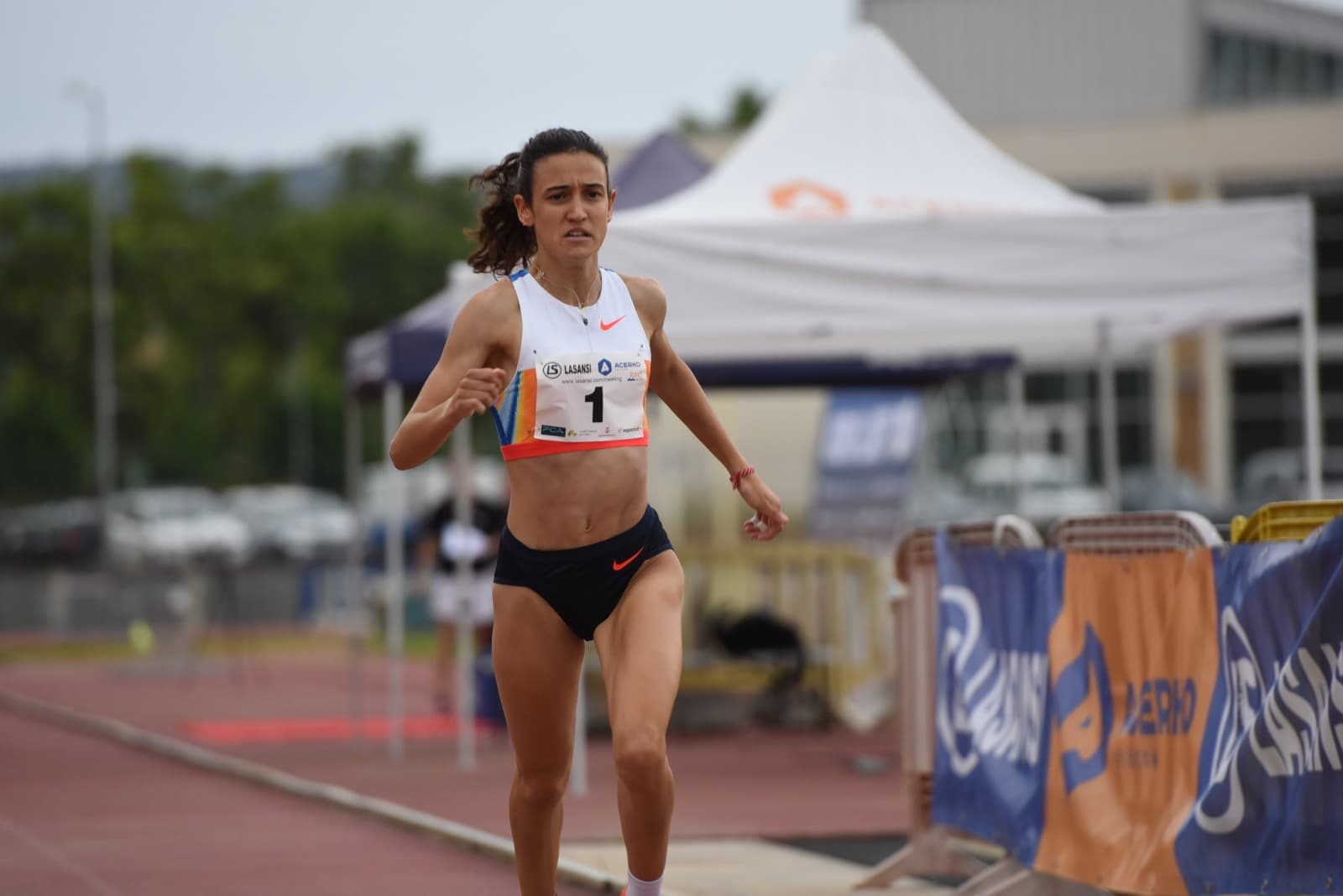 Img - Marta Mitjans ha conseguido el récord de Cataluña absoluto y la mejor marca española Sub 20 en la prueba de 600 metros disputada en el Meeting Acerko de Lloret de Mar con una marca de 1'28'03.