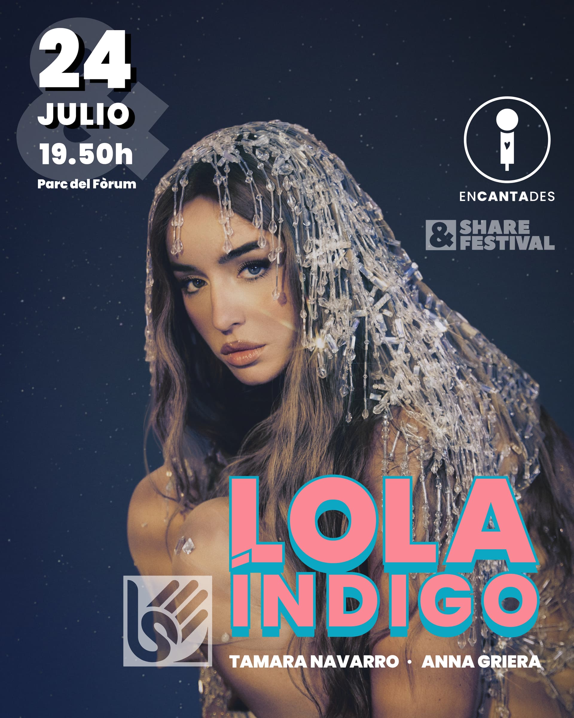 Lola Índigo hará temblar el escenario con su concierto accesible en LSC, en el Share 2026