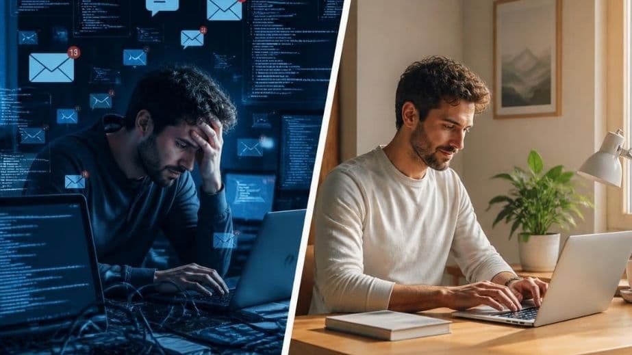 La cara B del teletreball: com vèncer el tecnoestrès