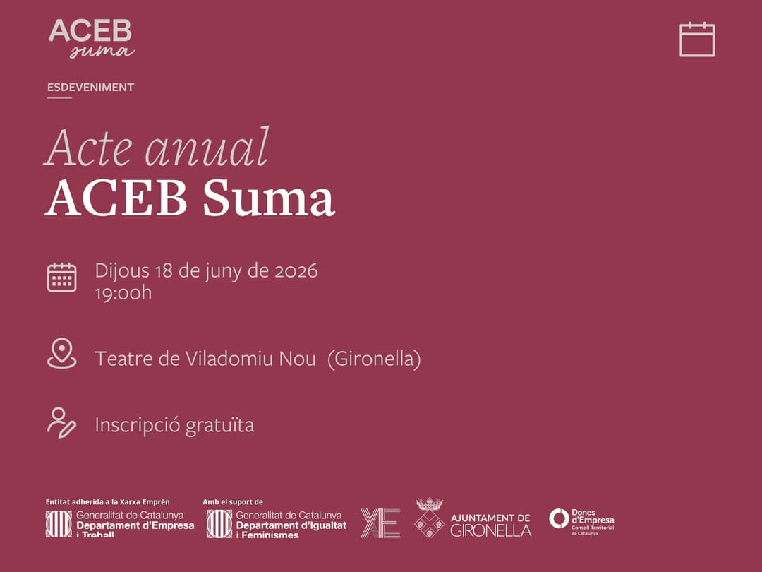 Acte Anual de l'ACEB Suma 2026