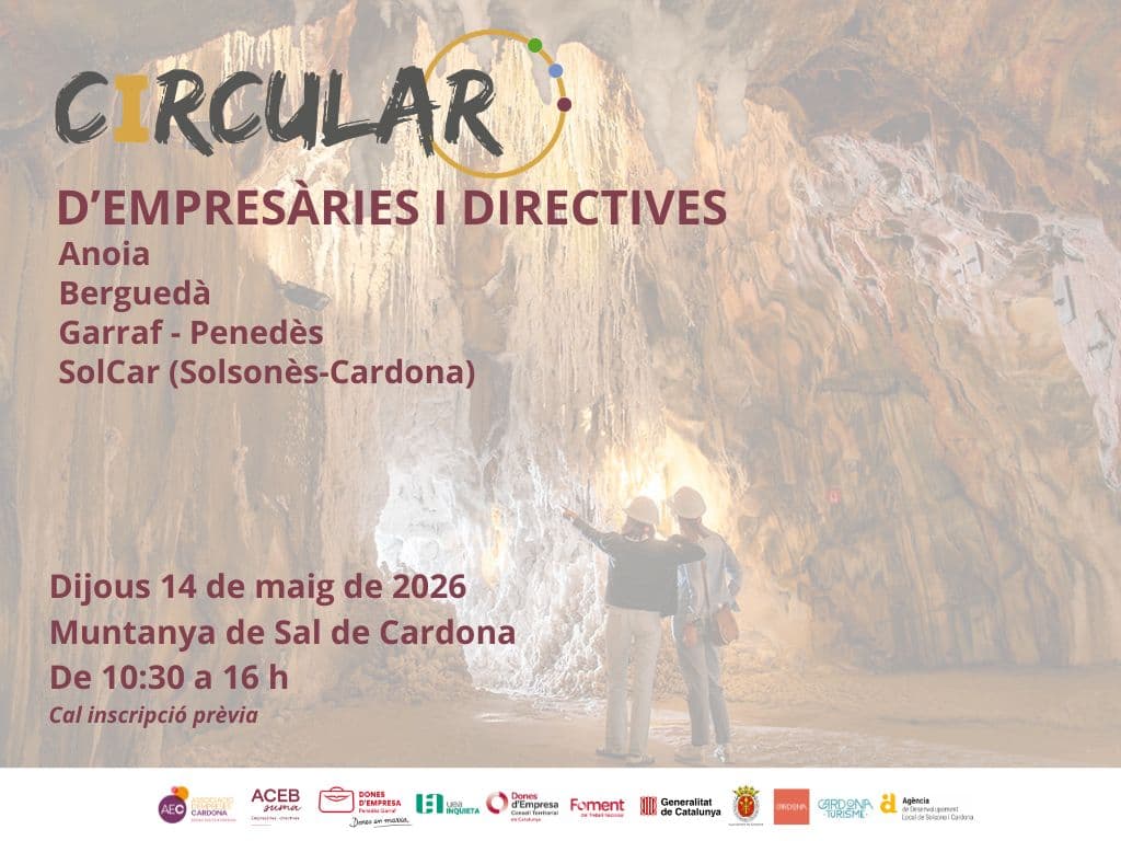Circular d'empresàries i directives de l'Anoia, Berguedà, Garraf-Penedès i SolCar (Solsonès-Cardona)