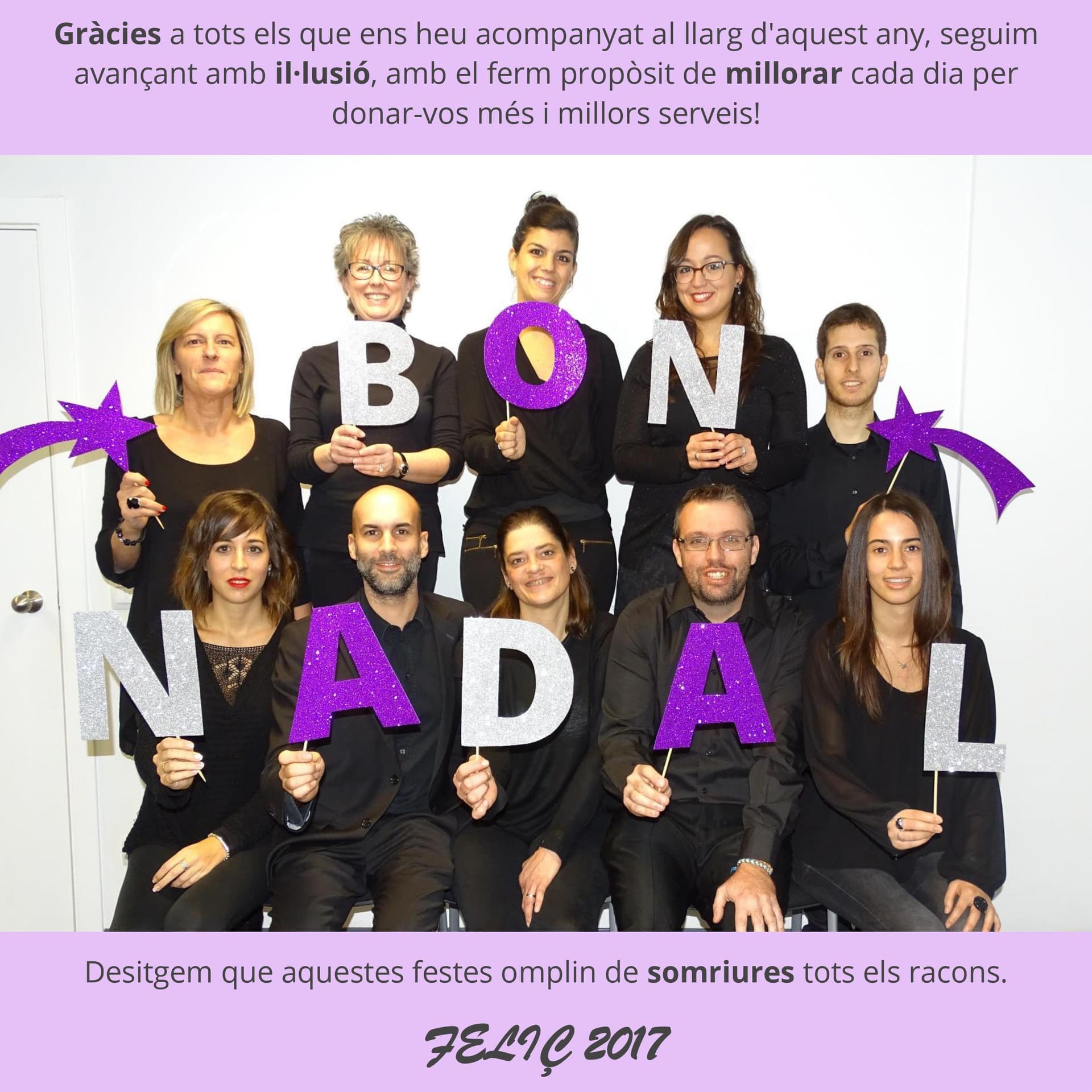 L'equip d'ASISgrup us desitja un Bon Nadal i un Feliç 2017!